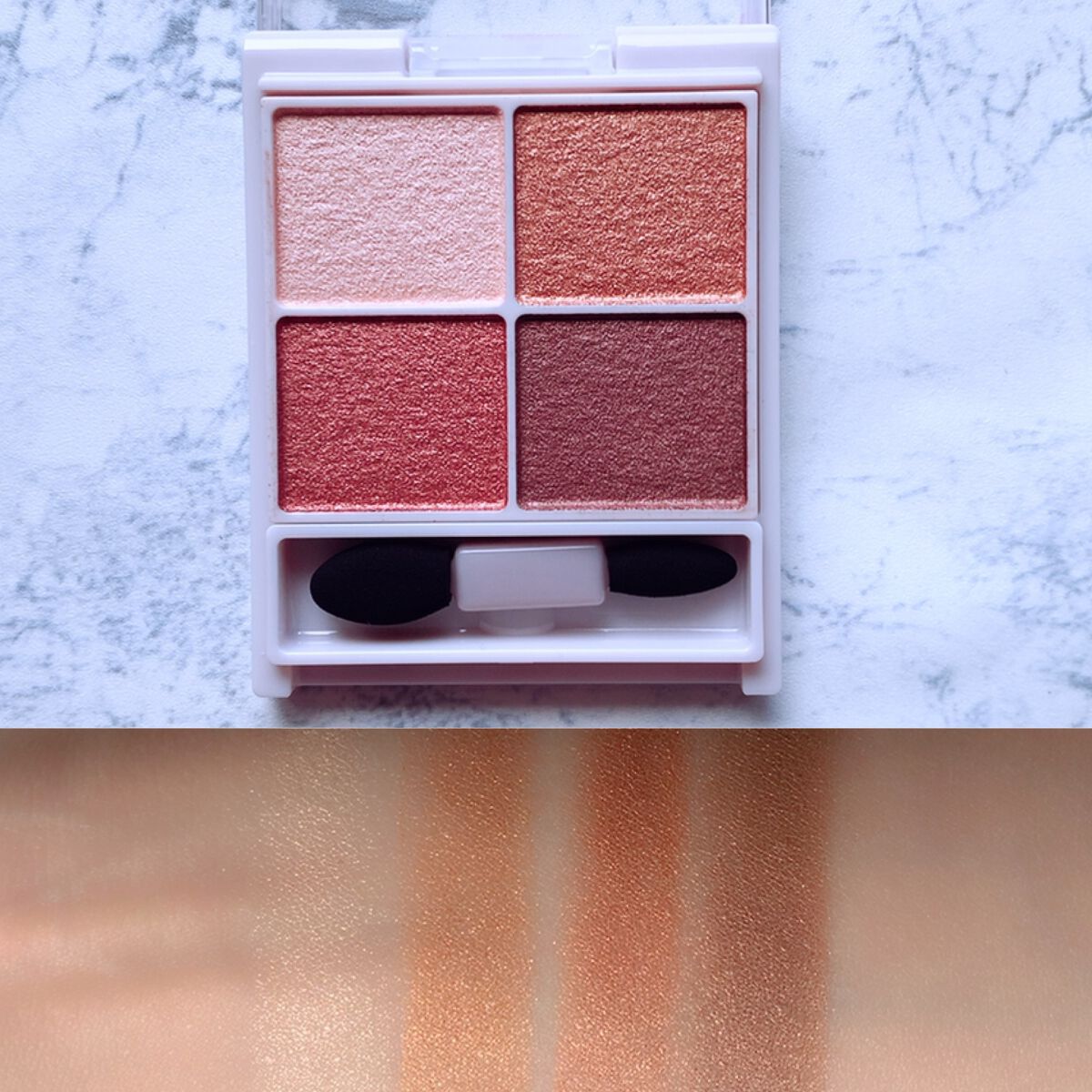 シルキースフレアイズ/キャンメイク/アイシャドウパレットを使ったクチコミ（3枚目）