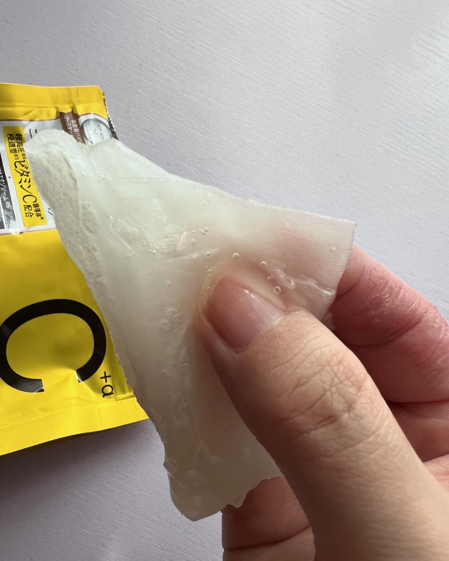 アンレーベル ラボ　V コンプリート シートマスク/unlabel/シートマスク・パックを使ったクチコミ（3枚目）