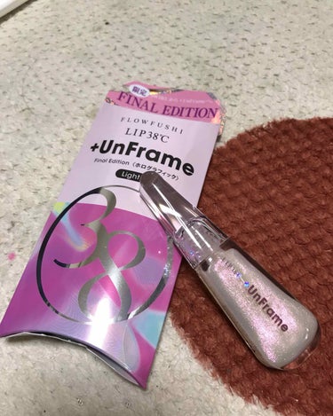 フローフシ
lip38℃ ＋Un Frame Light

ネットの先行予約で注文したものが
本日やっと届きました♡

Shadowも欲しかったけど、
去年の限定のブラックがまだまだあるので
我慢しまし