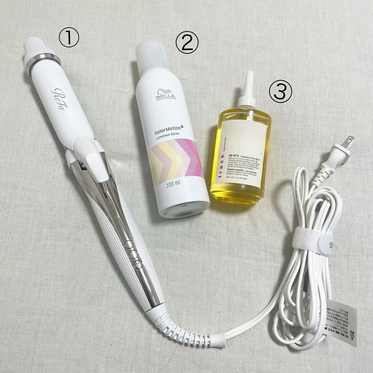 トラック オイル/track/ヘアオイルを使ったクチコミ（1枚目）