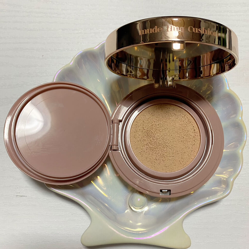 ハグクッション/mude./クッションファンデーションを使ったクチコミ（3枚目）