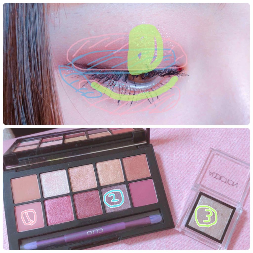 プロレイヤリングアイパレット/CLIO/アイシャドウパレットを使ったクチコミ（3枚目）