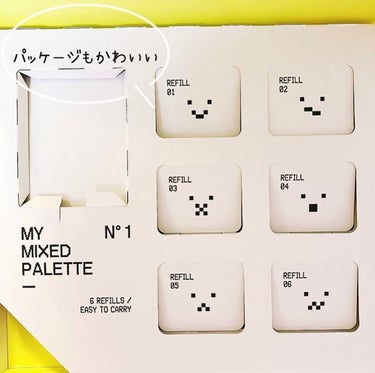 MY MIXED PALETTE 6色カスタムパレット/MN/アイシャドウパレットを使ったクチコミ（9枚目）