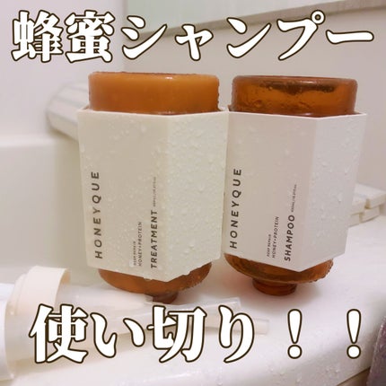 ディープリペア シャンプー モイスト/ヘアトリートメント モイスト/ハニーク/市販シャンプーを使ったクチコミ(1枚目)