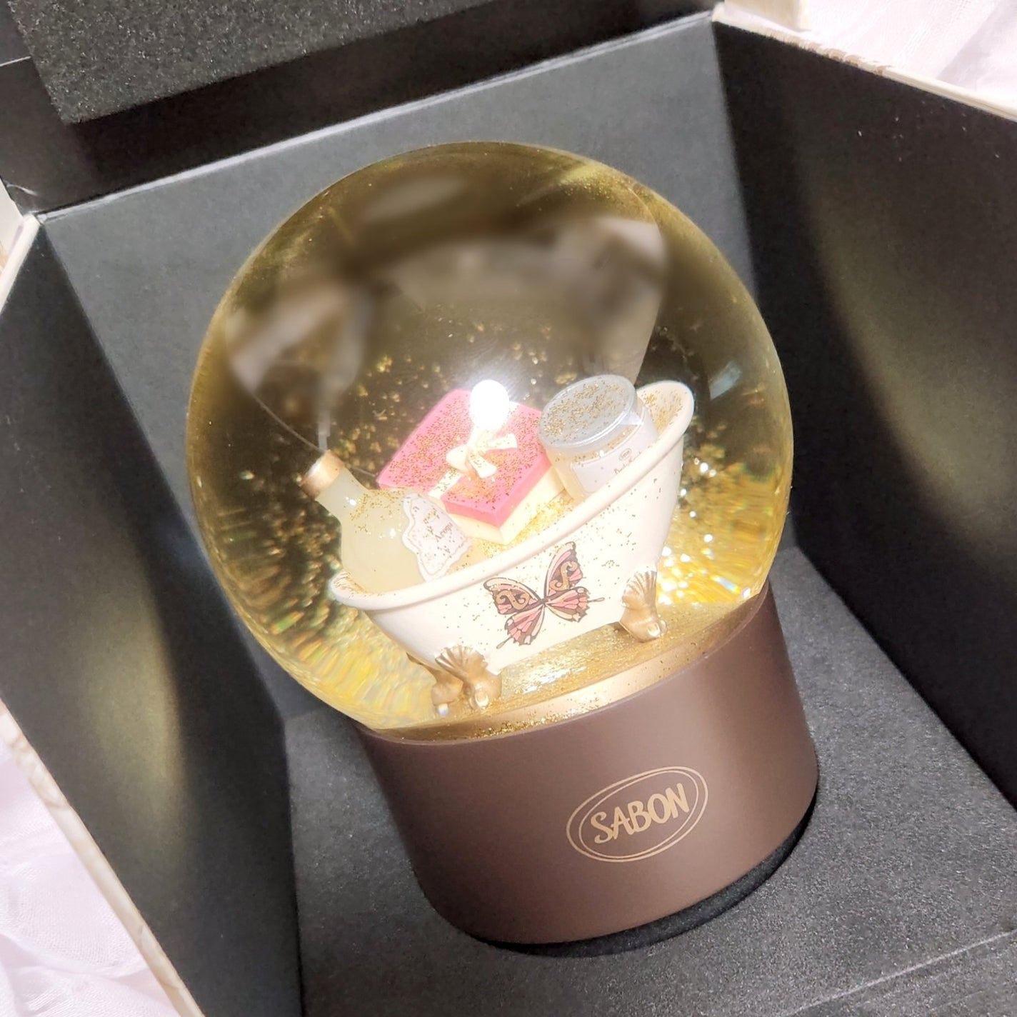 スノードームキット スターライト・ブーケ /SABON/その他キットセットを使ったクチコミ(6枚目)