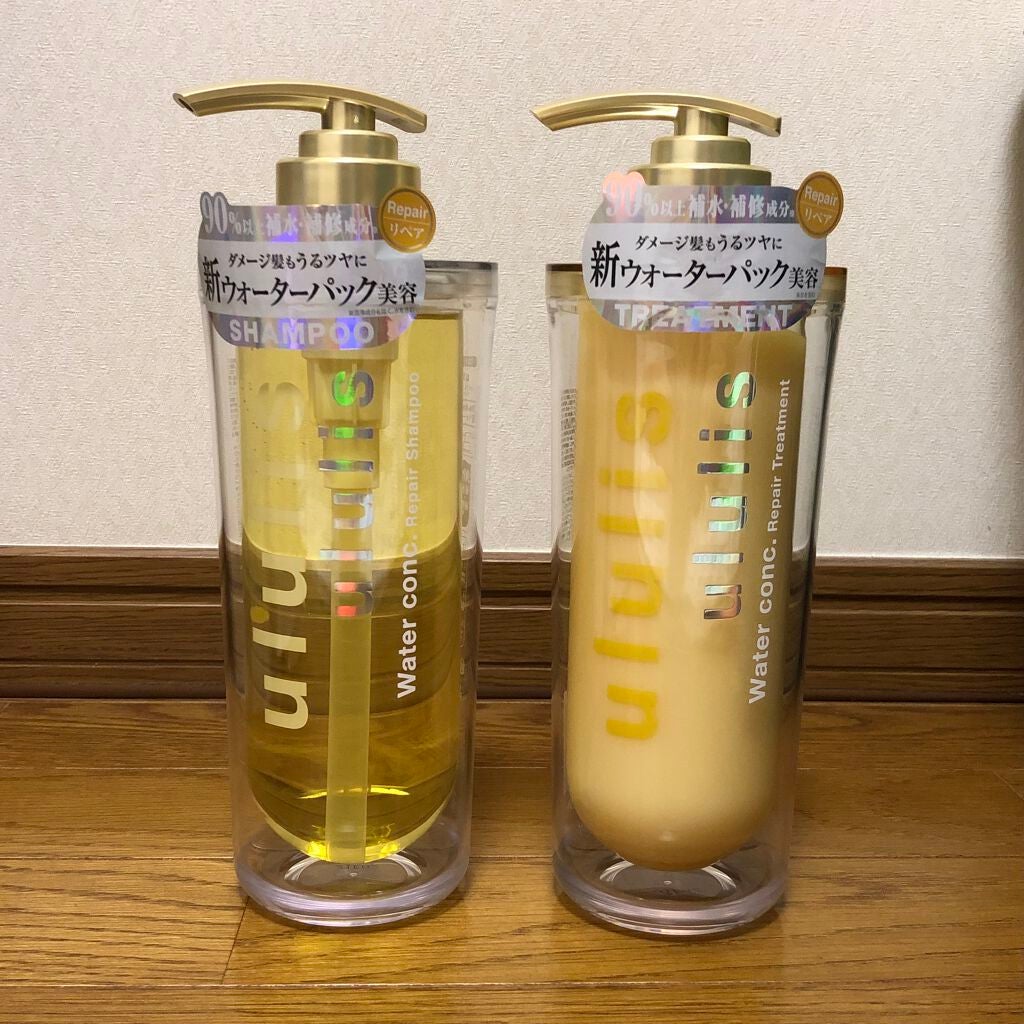 ウォーターコンク リペアシャンプー/ヘアトリートメント/ululis/シャンプー・コンディショナーを使ったクチコミ(1枚目)