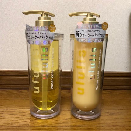 ウォーターコンク リペアシャンプー/ヘアトリートメント/ululis/シャンプー・コンディショナーを使ったクチコミ(1枚目)