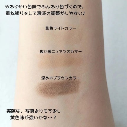 frunflynn マルチパーフェクター アイブロウキット 02 焦がしキャラメル/frunflynn/パウダーアイブロウの画像