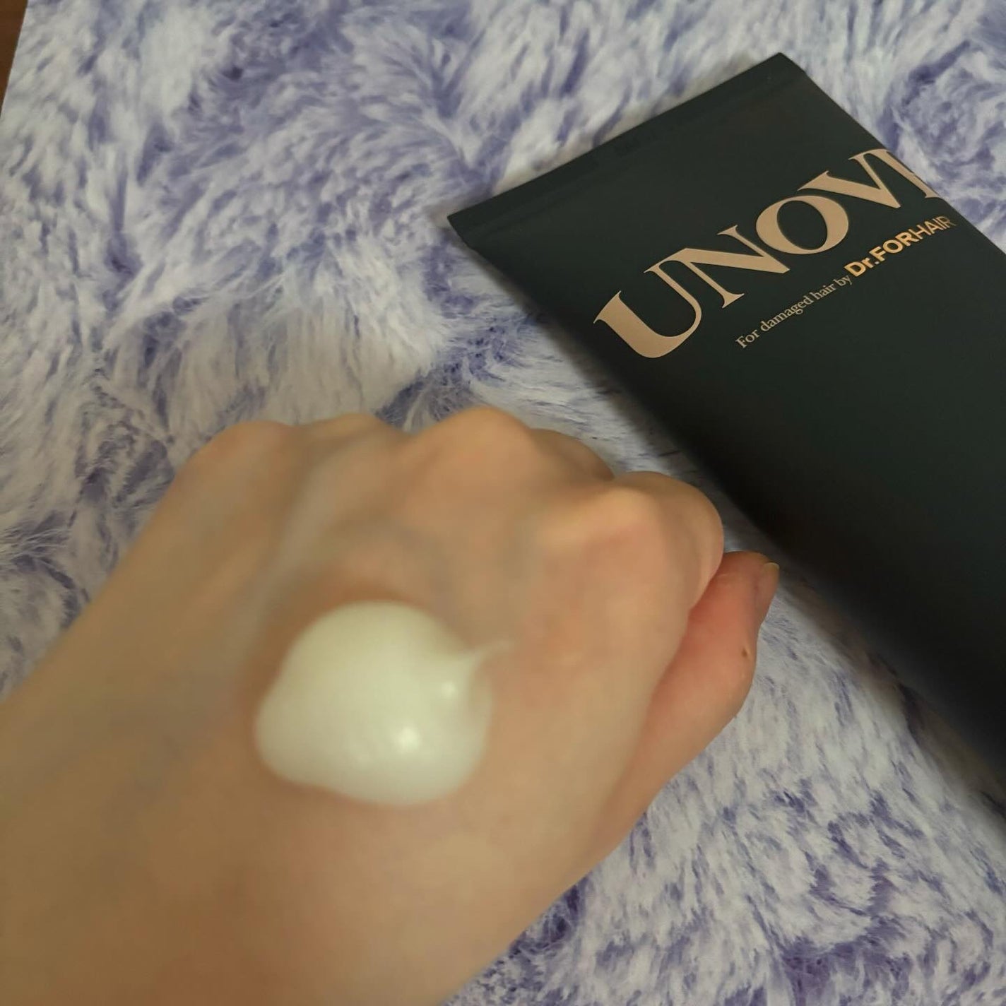 ディープダメージトリートメントEX/UNOVE/洗い流すヘアトリートメントを使ったクチコミ(2枚目)