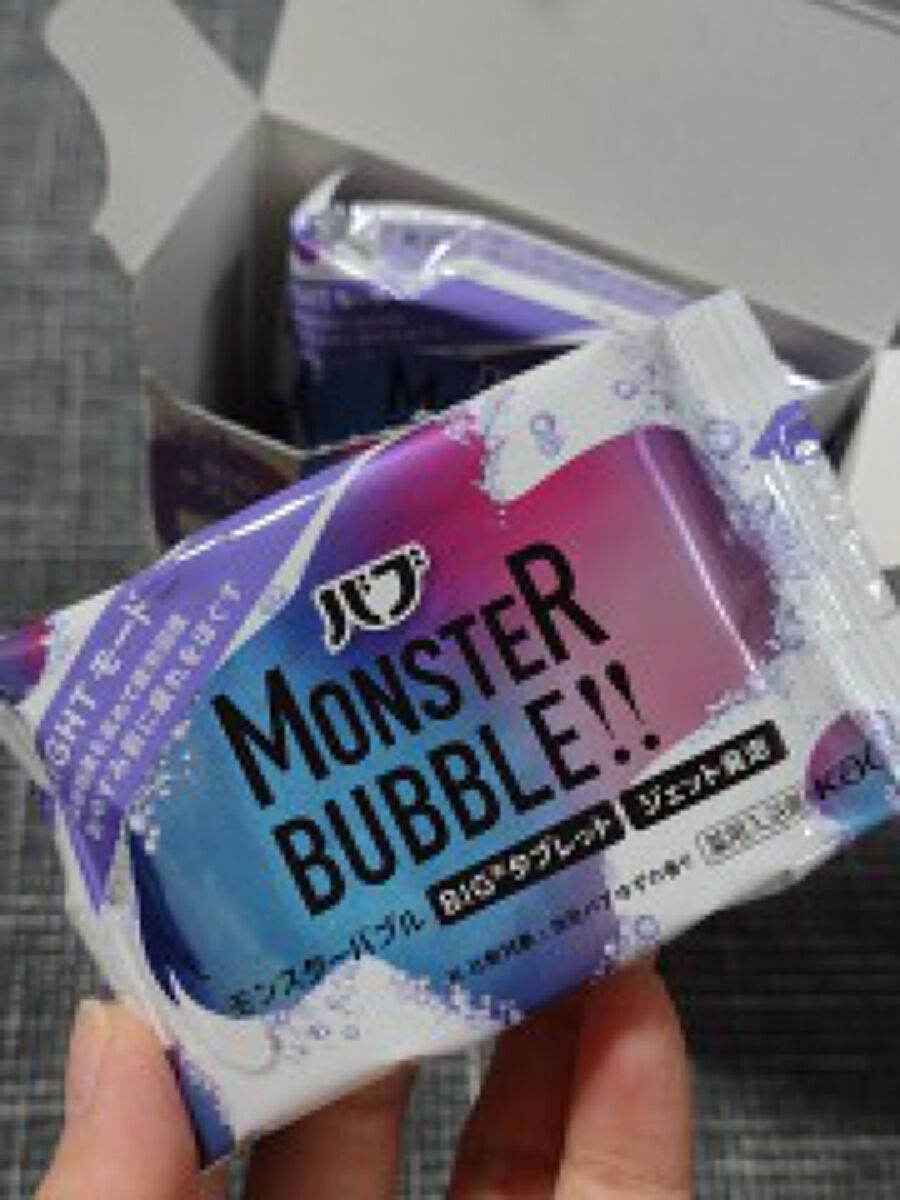 モンスターバブル NIGHTモード /バブ/炭酸系入浴剤を使ったクチコミ(1枚目)