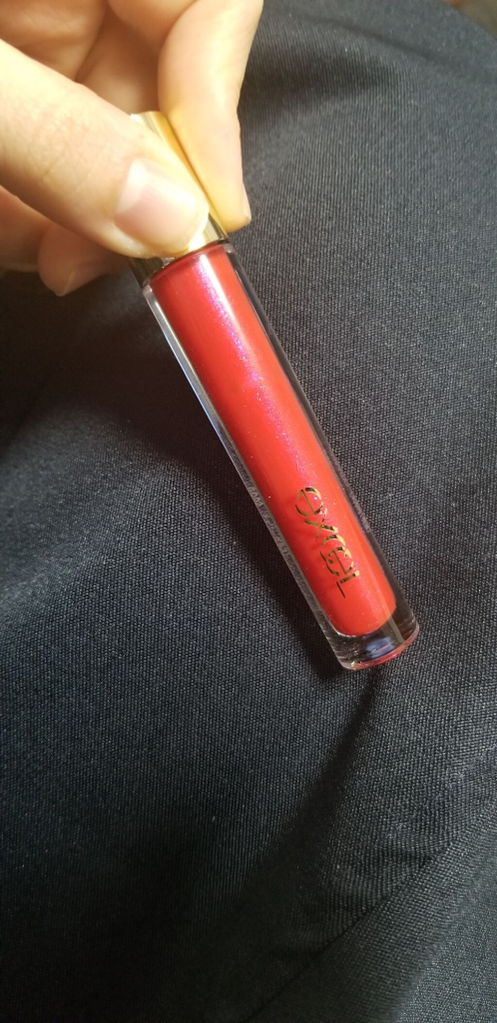 ニュアンスグロスオイル/excel/リップグロスを使ったクチコミ(1枚目)