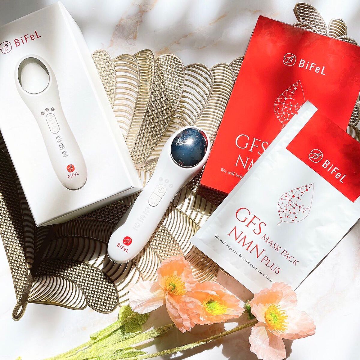 導入美顔器イオンブースター&GFSマスク/bifel/美顔器・マッサージを使ったクチコミ(1枚目)
