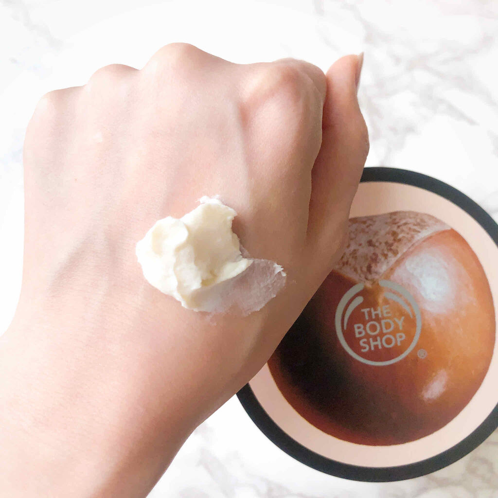 ボディバター シア/THE BODY SHOP/ボディクリームを使ったクチコミ（2枚目）
