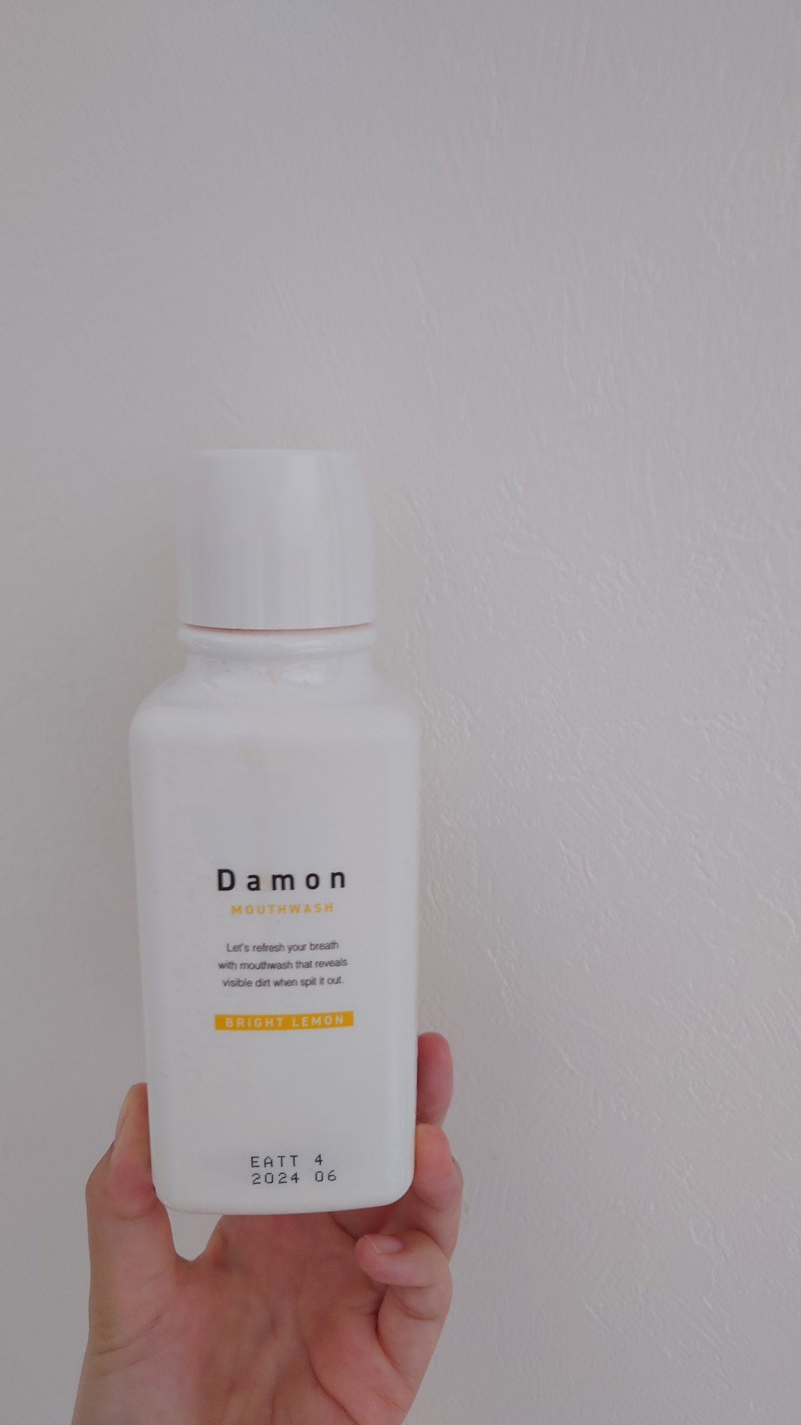 ダモン ブライトレモン/Damon/マウスウォッシュ・スプレーを使ったクチコミ（2枚目）