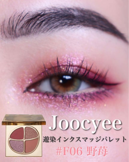 遊染インクスマッジパレット/Joocyee/アイシャドウパレットを使ったクチコミ(1枚目)