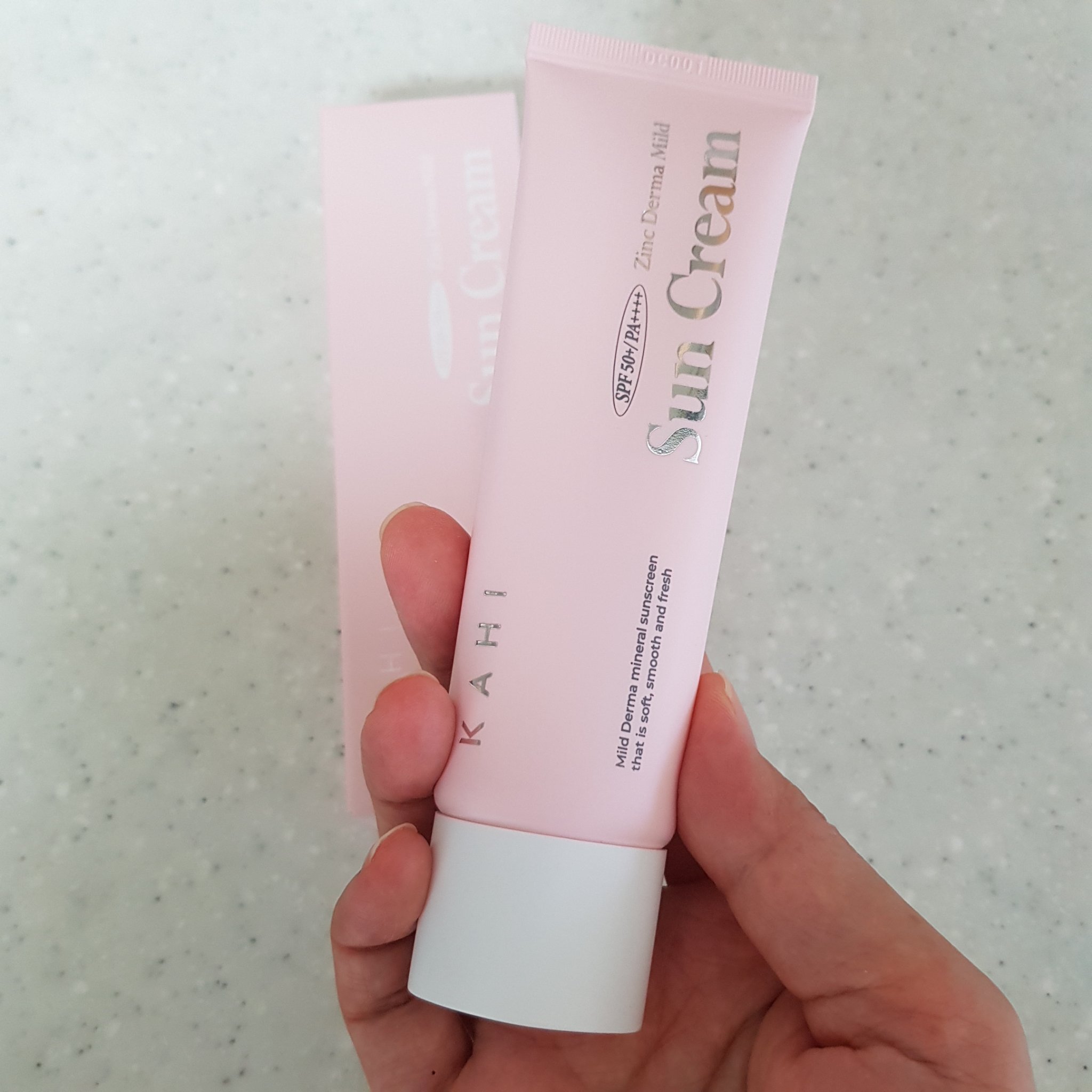 ジンク ダーマ マイルドサンクリーム/KAHI/日焼け止めクリームを使ったクチコミ（2枚目）
