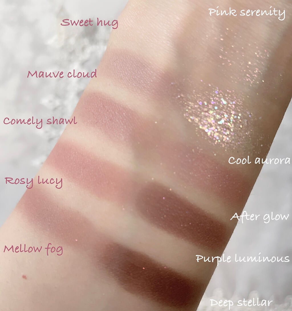 MDショールモーメント アイシャドウパレット/mude/アイシャドウパレットを使ったクチコミ(2枚目)