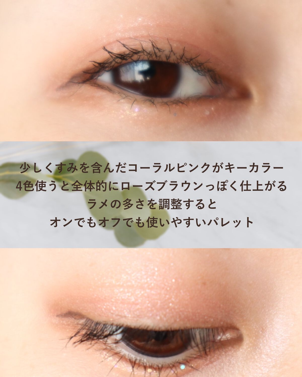 インザミラーアイパレット/Ririmew/アイシャドウパレットを使ったクチコミ（3枚目）