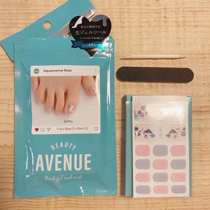 リアルジェルネイルシール/BEAUTY AVENUE/ネイルシールを使ったクチコミ(2枚目)