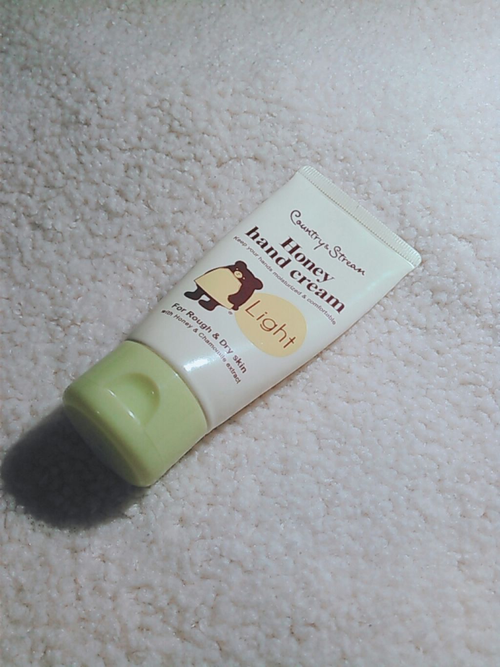 ナチュラルハンドクリーム ライト/カントリー&ストリーム/ハンドクリームを使ったクチコミ(1枚目)
