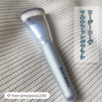 マルチファンデブラシ /ロージーローザ/メイクブラシを使ったクチコミ(5枚目)