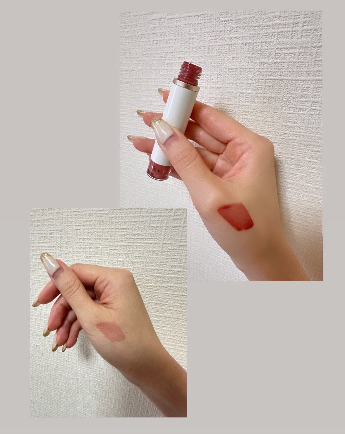 ムードインハンサーウォーターリキッドグロウ/hince/口紅を使ったクチコミ(2枚目)