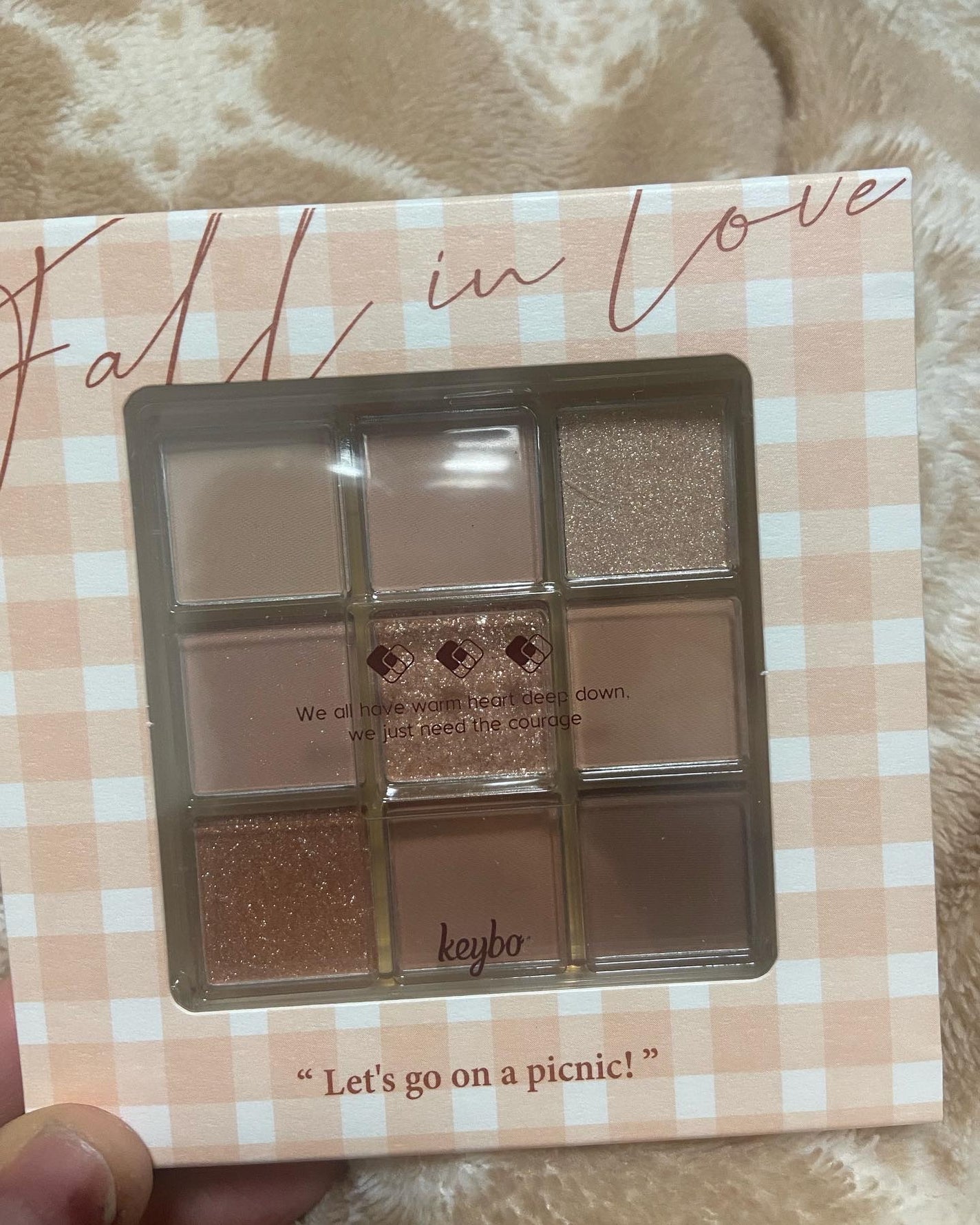 KEYBO FALL IN LOVE SHADOW PALETTE/keybo/アイシャドウパレットを使ったクチコミ(1枚目)