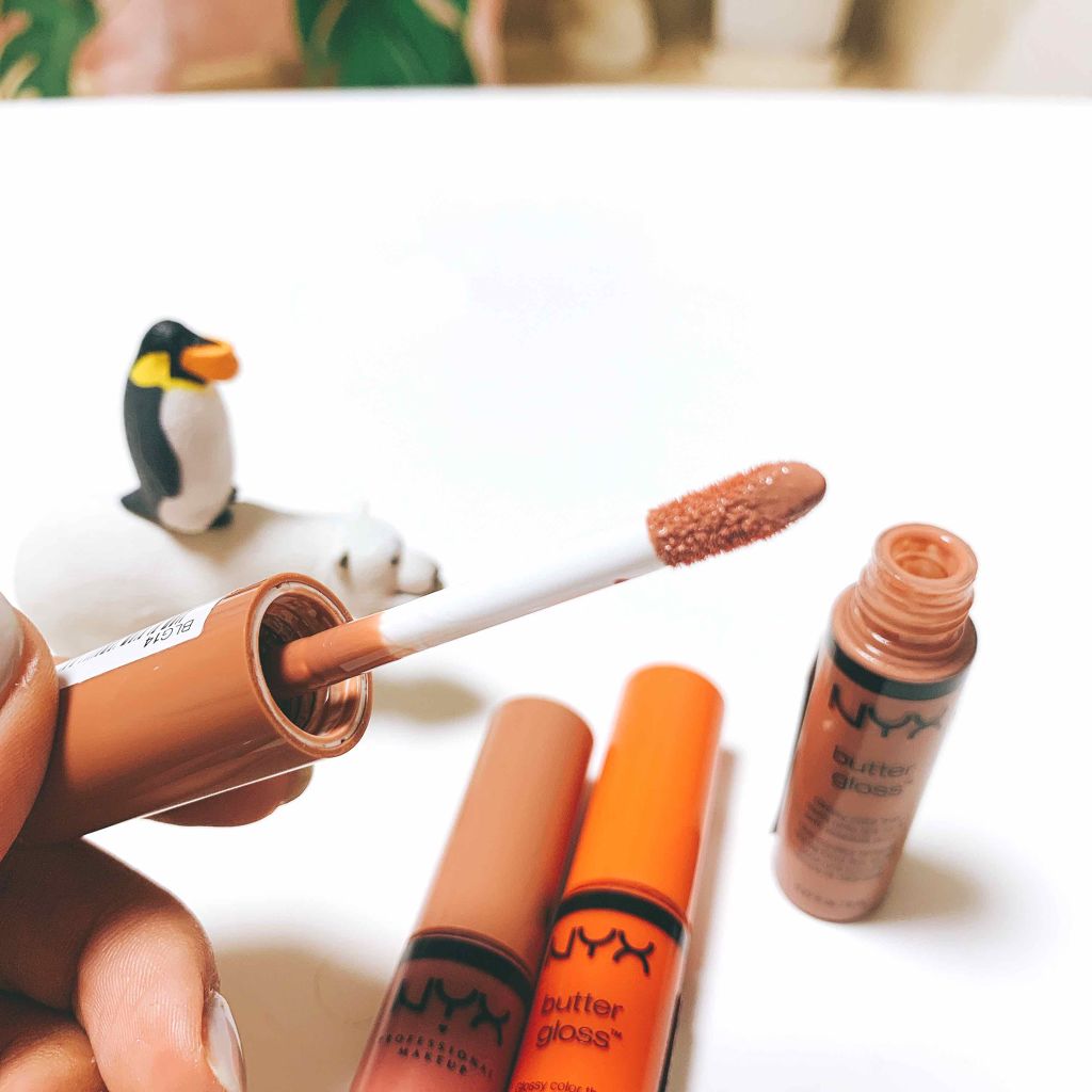 バターグロス/NYX Professional Makeup/リップグロスを使ったクチコミ(2枚目)