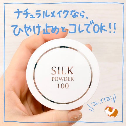 シルクパウダー100/北尾化粧品部/ルースパウダーを使ったクチコミ(6枚目)