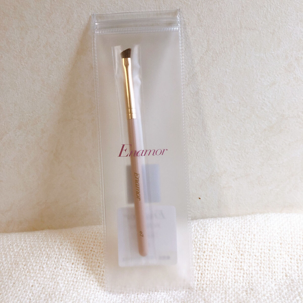 Enamor 熊野筆メイクブラシ7本＆ケースセット/Enamor/メイクブラシを使ったクチコミ（3枚目）