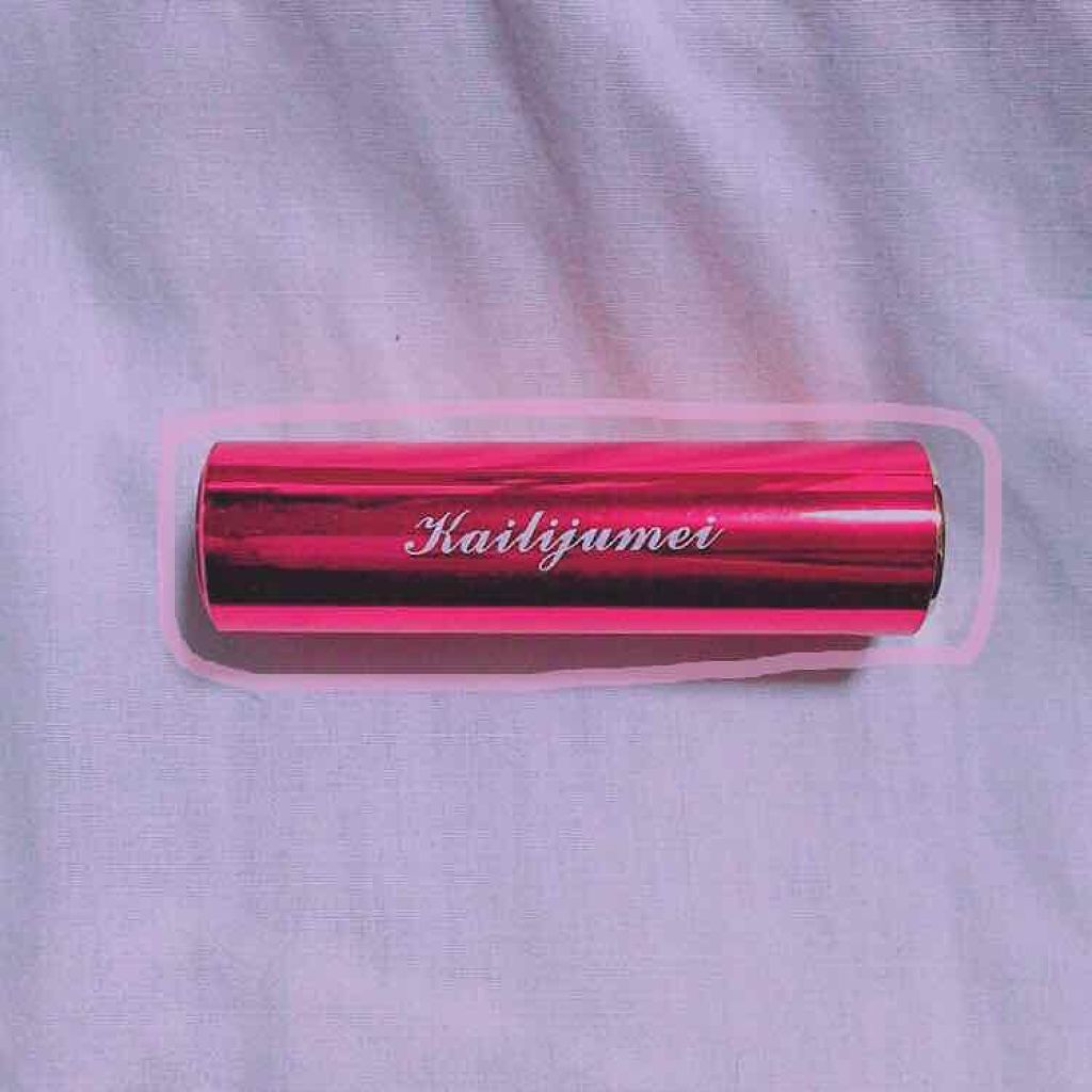 フラワーリップスティック/Kailijumei/口紅を使ったクチコミ（1枚目）