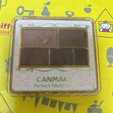 パーフェクトマルチアイズ/キャンメイク/アイシャドウパレットを使ったクチコミ(1枚目)