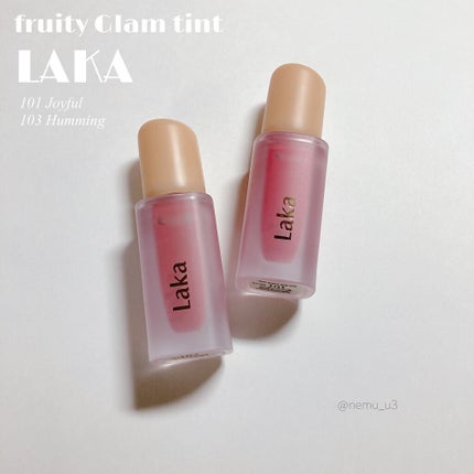 フルーティーグラムティント/Laka/リップティントを使ったクチコミ(1枚目)