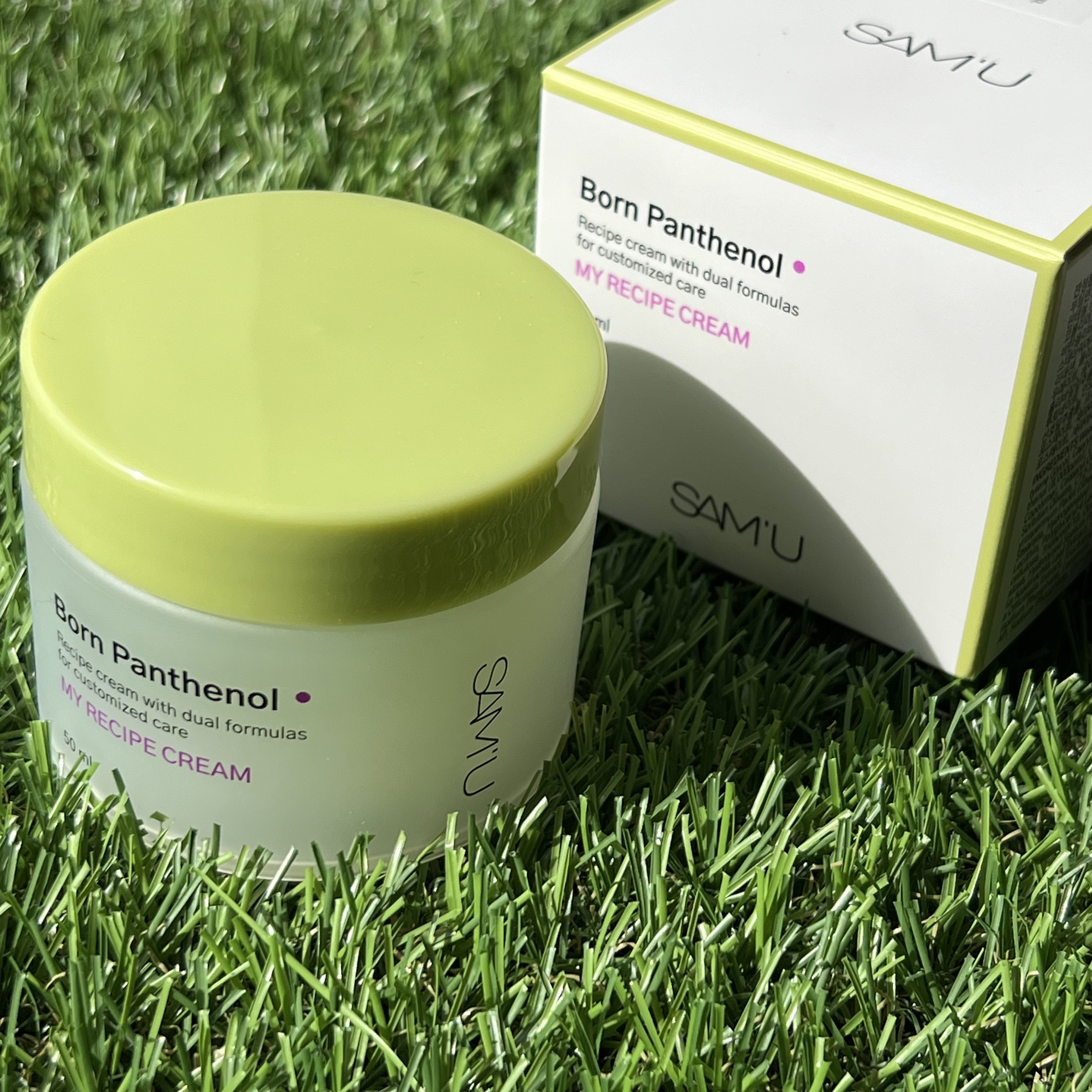 ボーンパンテノールマイレシピクリーム/SAM'U/フェイスクリームを使ったクチコミ（1枚目）