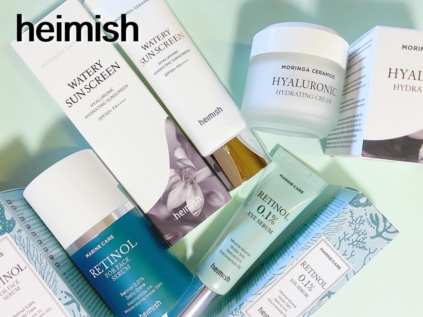 マリンケア レチノールアイセラム/heimish/アイケア・アイクリームを使ったクチコミ（1枚目）