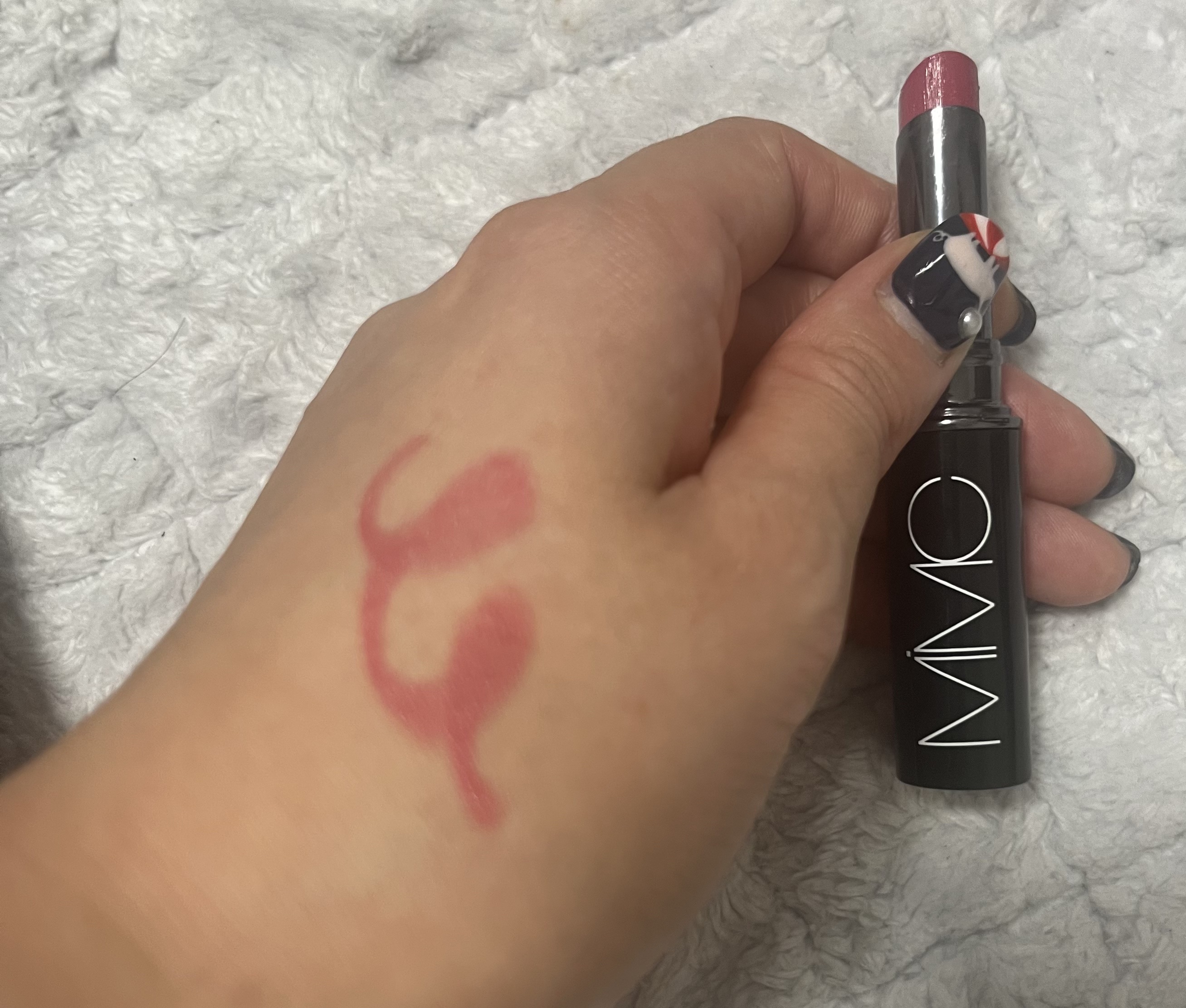 ミネラルカラーリップ 06 ブルーミング ピンク/MiMC/リップクリームを使ったクチコミ（1枚目）