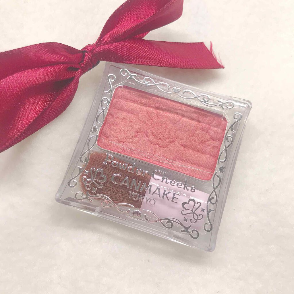 【旧品】パウダーチークス/キャンメイク/パウダーチークを使ったクチコミ(1枚目)