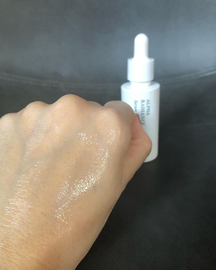 アルファラディアンスグローセラム/BANOBAGI/美容液を使ったクチコミ(4枚目)