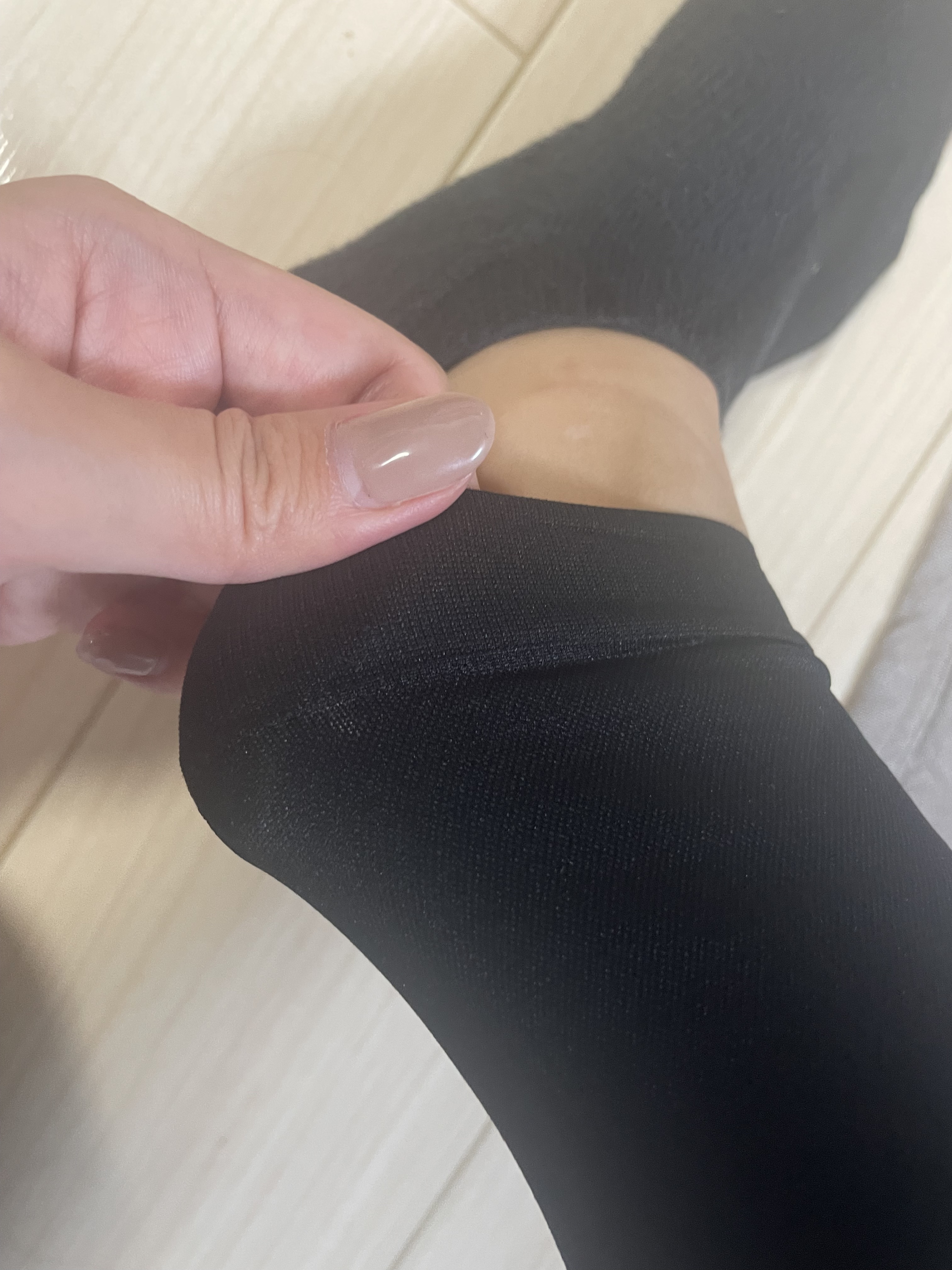 スリムレギンス color+/BELMISE/着圧ソックス・レギンスを使ったクチコミ（3枚目）