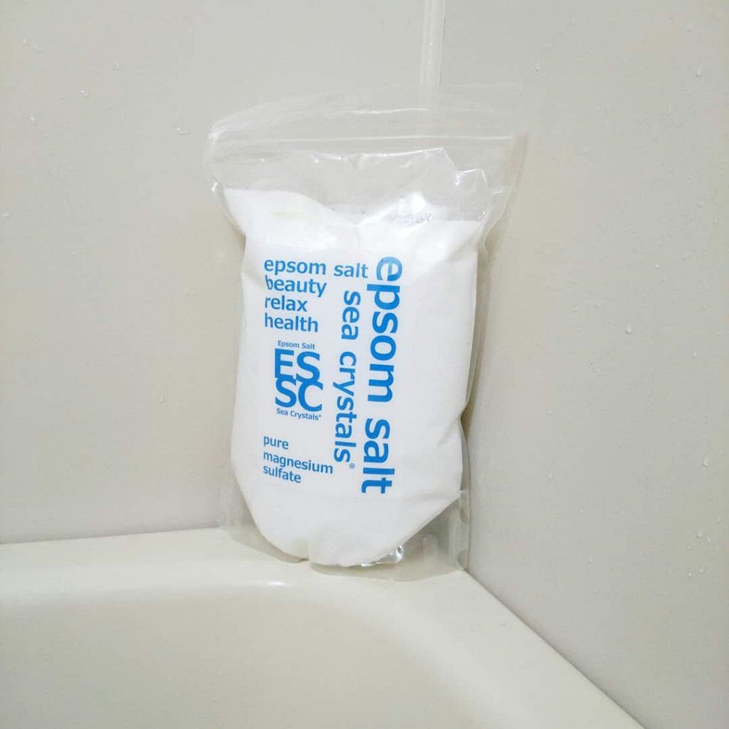 シークリスタルス エプソムソルト オリジナル/sea crystals/無機塩系入浴剤を使ったクチコミ(3枚目)