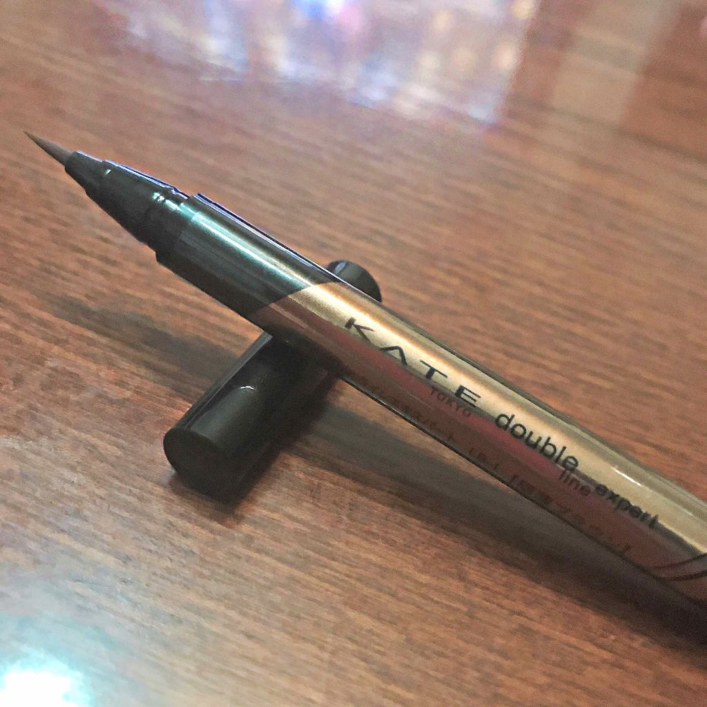 ダブルラインエキスパート/KATE/リキッドアイライナーを使ったクチコミ（1枚目）