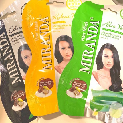シャイニーヘアマスク/MIRANDA/ヘアマスク・ヘアパックを使ったクチコミ(1枚目)