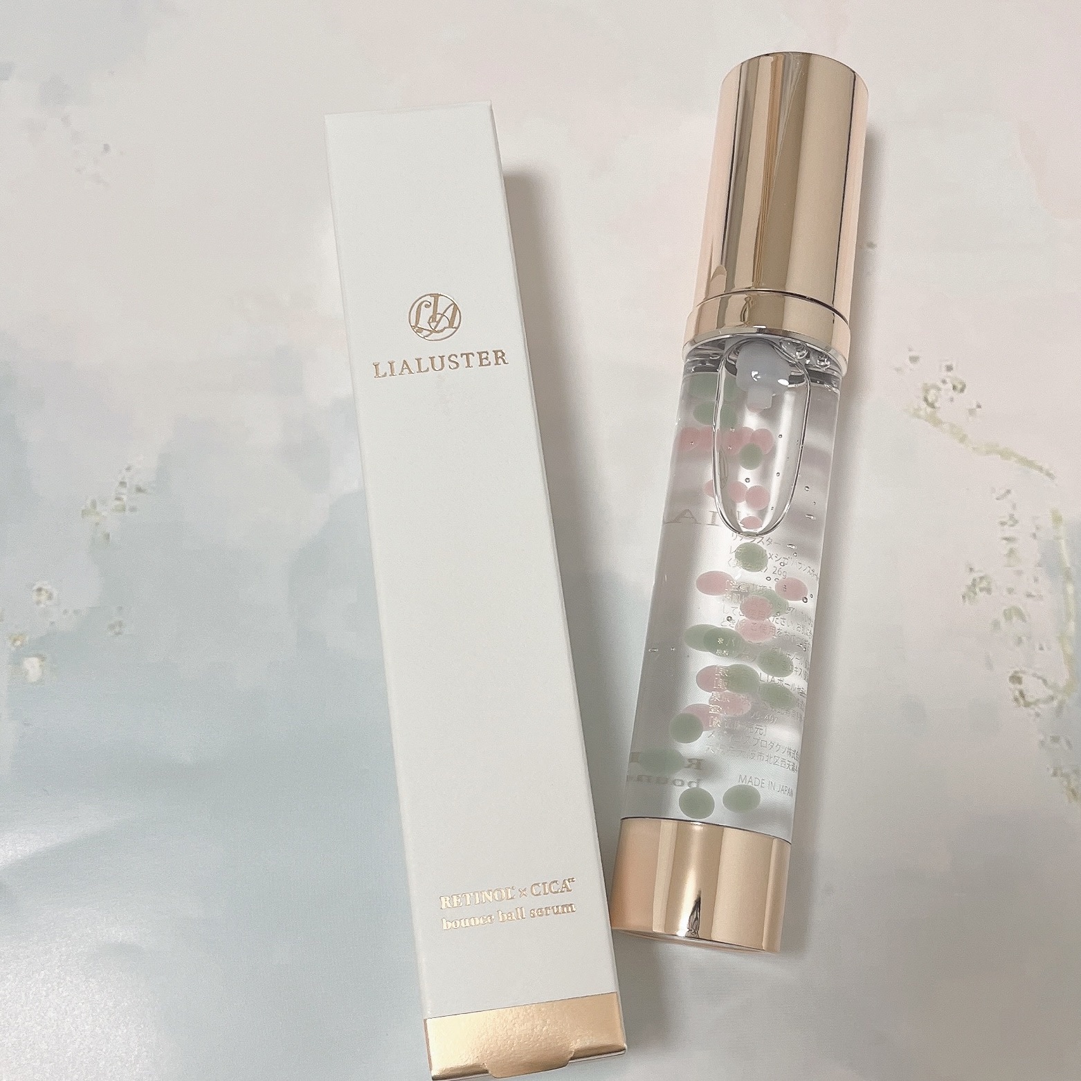 レチノール×シカ バウンスボールセラム/LIALUSTER/美容液を使ったクチコミ（1枚目）