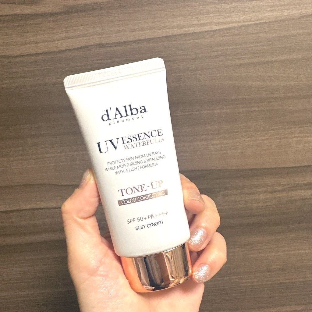 ウォータフルトーンアップサンクリーム/ダルバ/日焼け止めクリームを使ったクチコミ(2枚目)