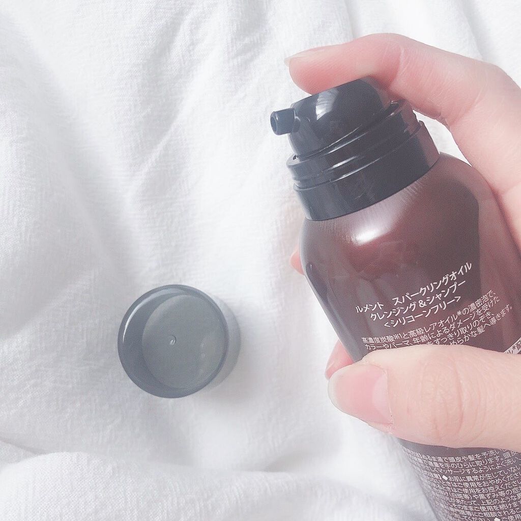 ルメント スパークリングオイル クレンジング&シャンプー/Le ment/市販シャンプーを使ったクチコミ(3枚目)