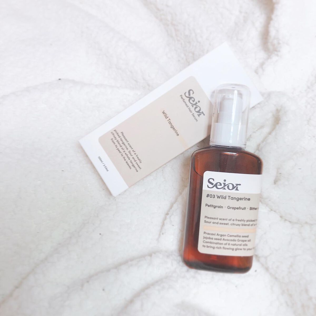 ヘアセラム/seior/ヘアオイルを使ったクチコミ（2枚目）