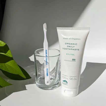 デイリー トゥースペースト <キシリトール>/made of Organics/歯磨き粉を使ったクチコミ(1枚目)