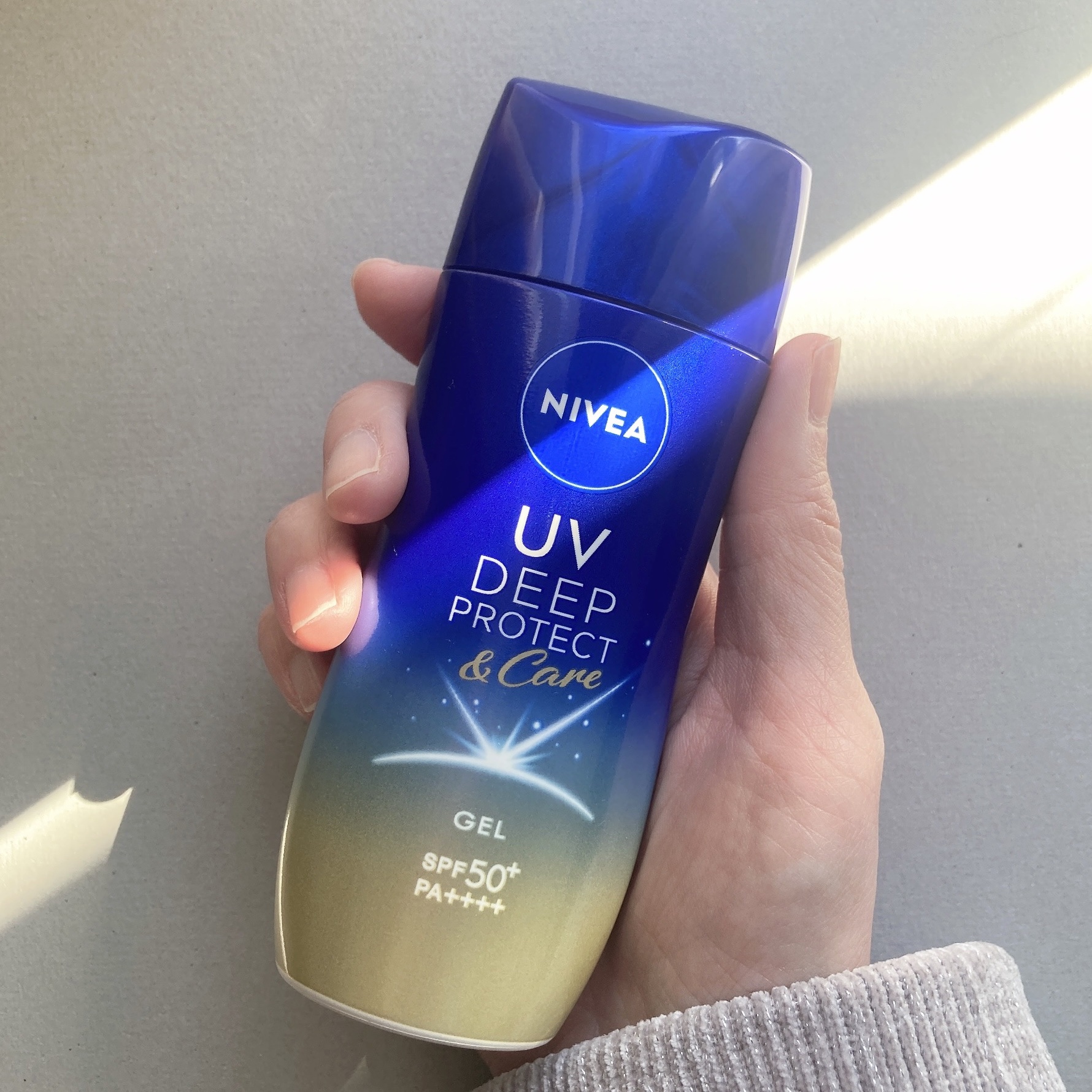 ニベアUV ディープ プロテクト＆ケア ジェル/ニベア/日焼け止めジェルを使ったクチコミ（1枚目）