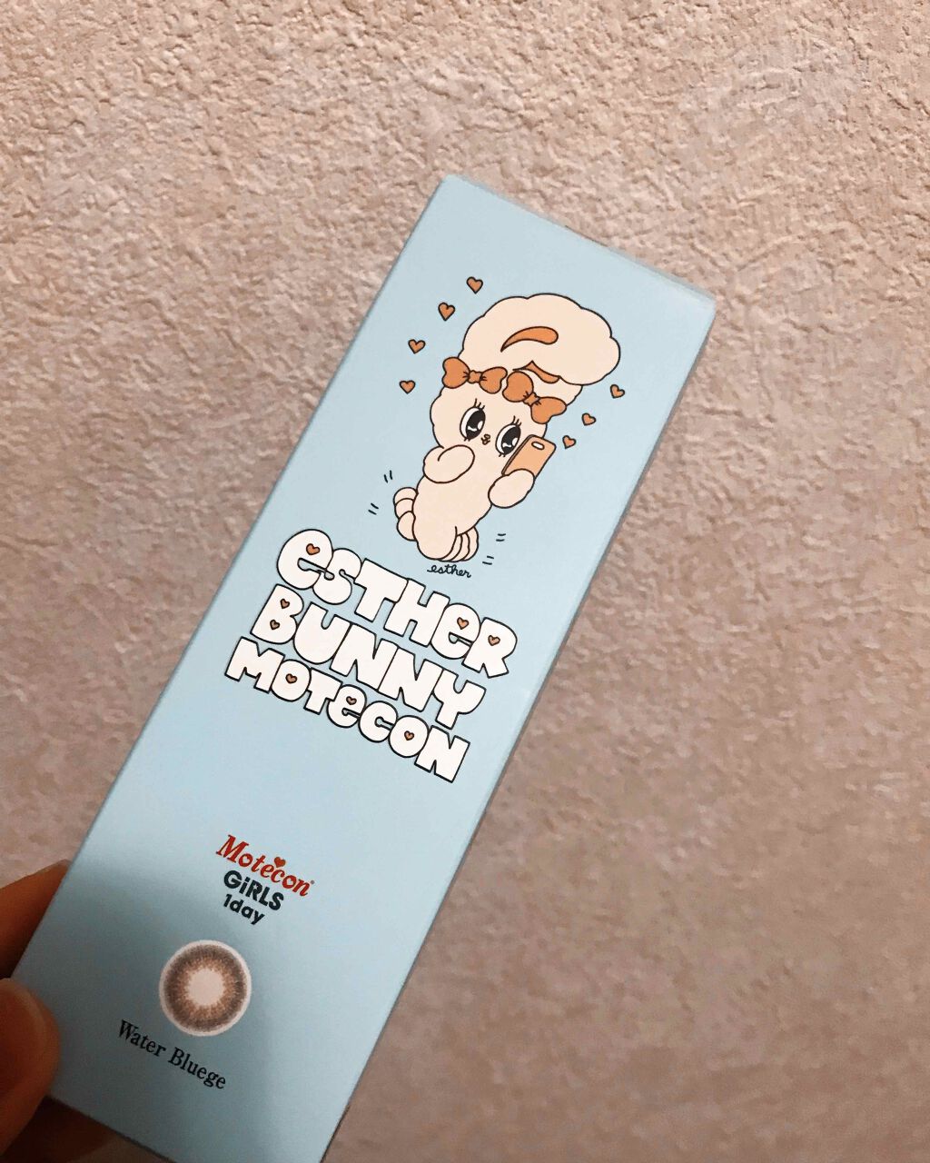 モテコン ガールズワンデー ウォーターブルージュ/モテコン/ワンデー（１DAY）カラコンを使ったクチコミ（1枚目）