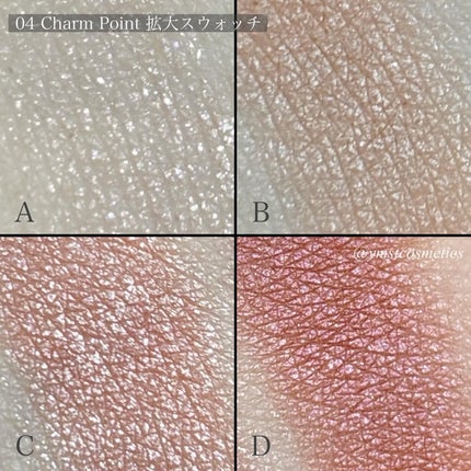 レイヤードアイズ 04 Charm Point/KiSS/アイシャドウパレットの画像